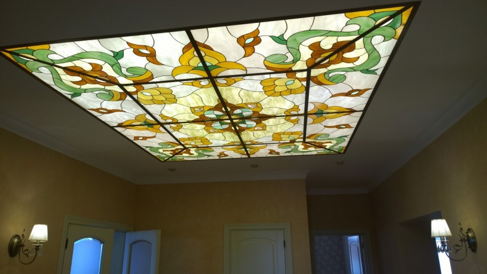 Заказать световой потолок с фотопечатью в г. Вольск